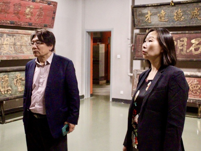 法中交流促进会到访力明学院 共筑国际教育交流新桥梁
